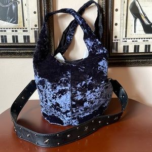 Mudd Crushed Velvet collection Bag